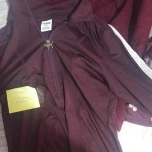 PINK 3/4 Zip Jacket With Mesh - M